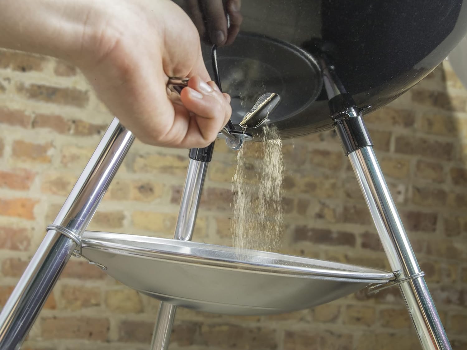 Weber - Original Kettle série - 47 cm - acier émaillé, One-Touch, thermomètre, roulettes