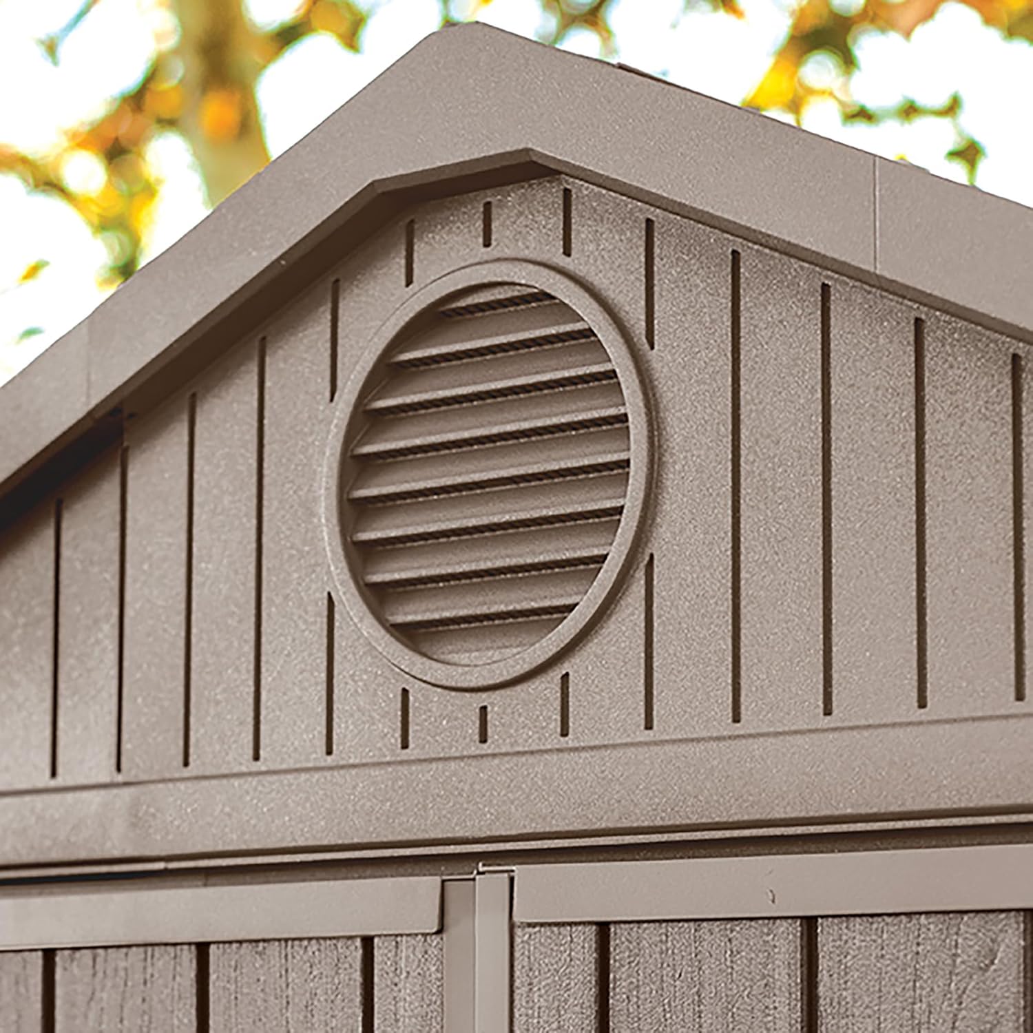 Keter - Darwin 68 - 4,5m² - abri de jardin résine marron