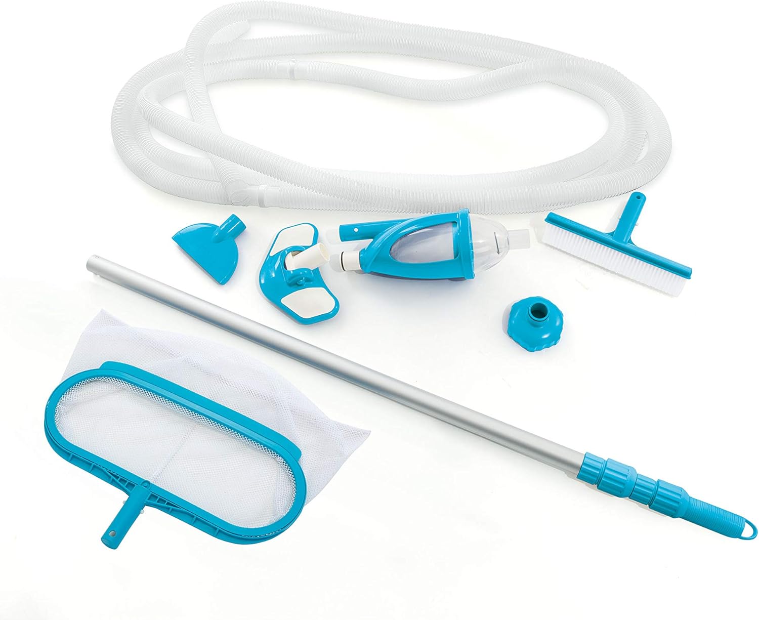 Intex - kit d'entretien Vac+ - 29.8x12.4x113 cm - bleu, nettoyage efficace