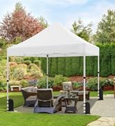Yaheetech Tonnelle pliante 3 x 3 m étanche stable 295/305/315 cm Hauteur réglable Pliable