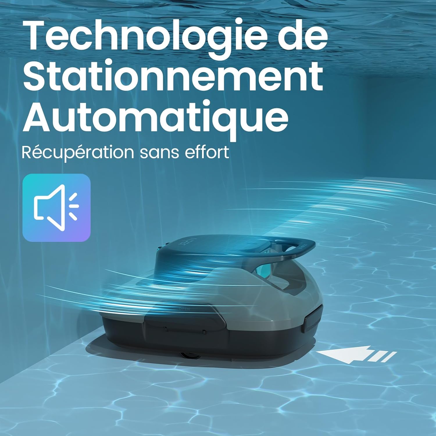 AIPER - Scuba SE - compact, sans fil, 90min, 80㎡, station auto