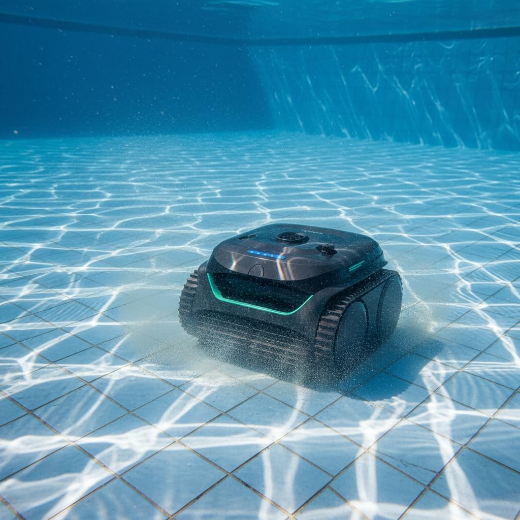 Wybot - Robot Piscine C2 - sans fil, nettoyage automatique, batterie