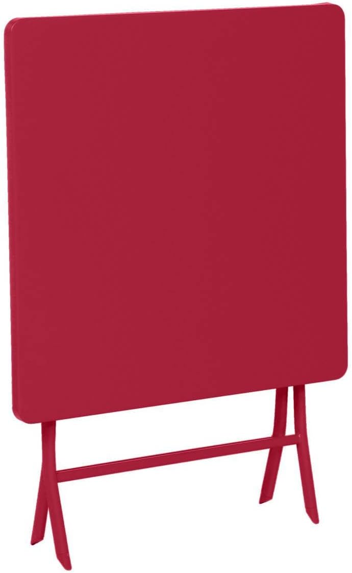 Hespéride - Greensboro - 2 places 70x70 cm - table de jardin pliante acier renforcé