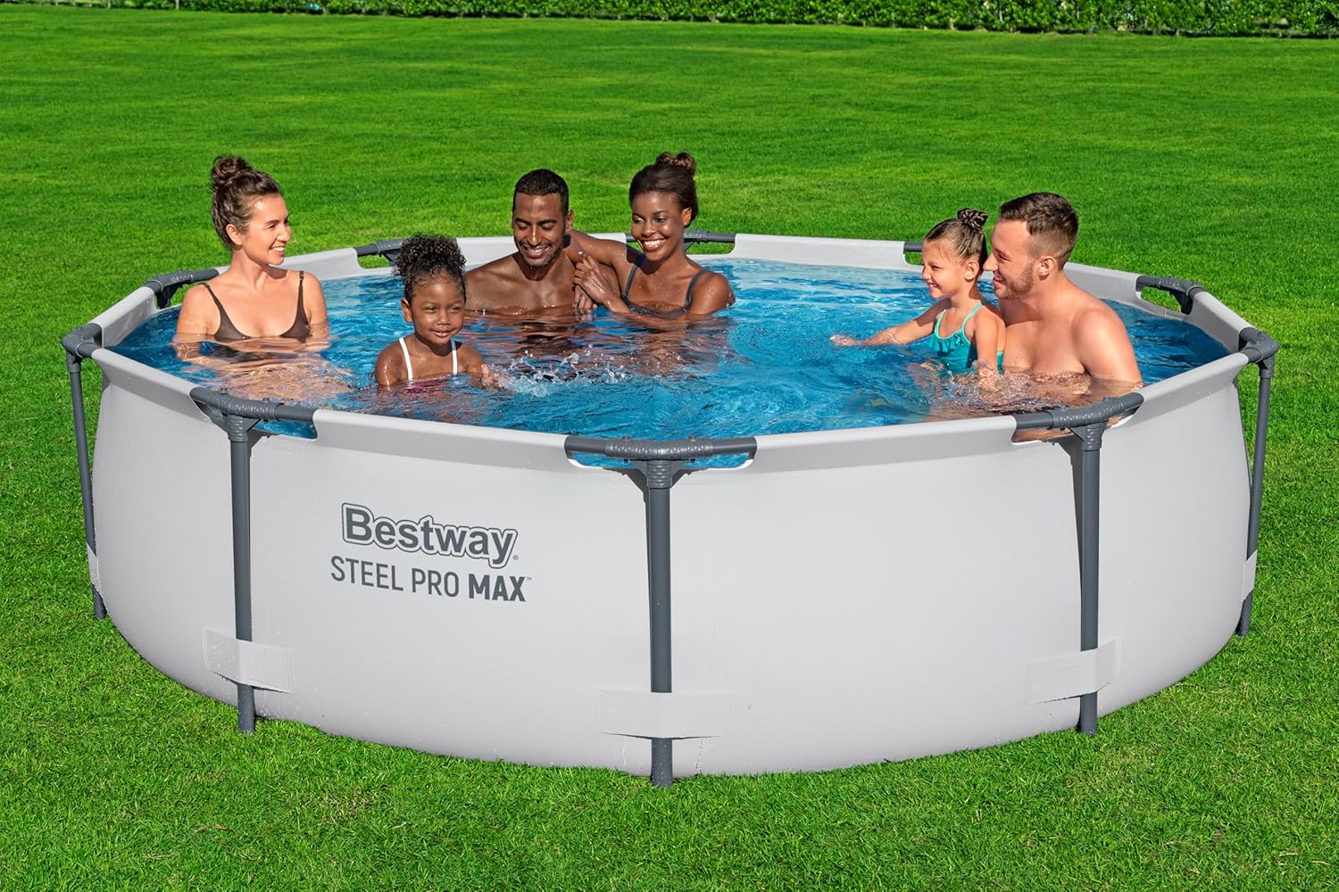 Bestway - Steel Pro Max Frame - Ø305x76cm - piscine avec pompe à filtre