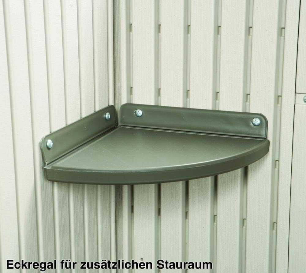 Lifetime - Abri de jardin série Tan - 132,7x204,4x227,9 cm - robuste, spacieux