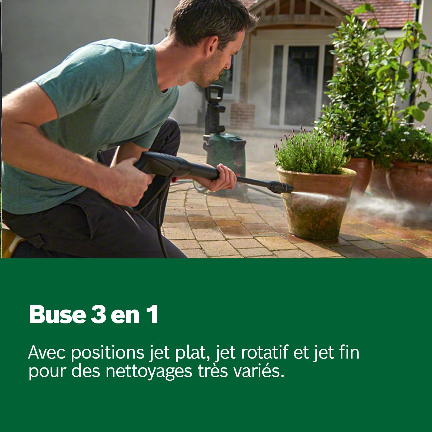 Bosch - UniversalAquatak 130 - 1700W, 130 Bar, 380 l/h, tuyau 6m