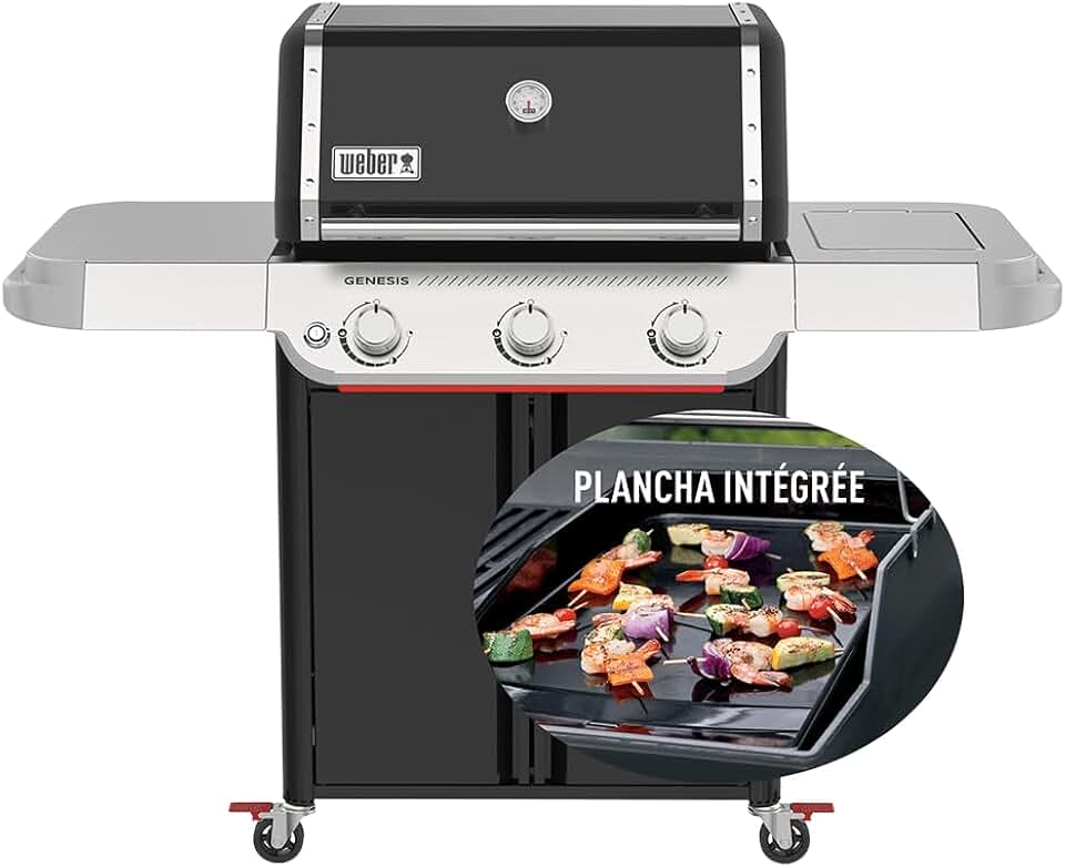 Weber - Genesis E-315W - barbecue gaz plancha - 3 brûleurs puissants