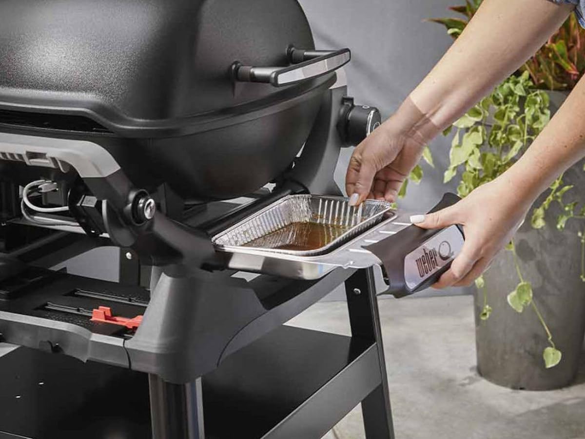 Weber - Q 1200N série - compact, gaz, pied inclus, coloris noir