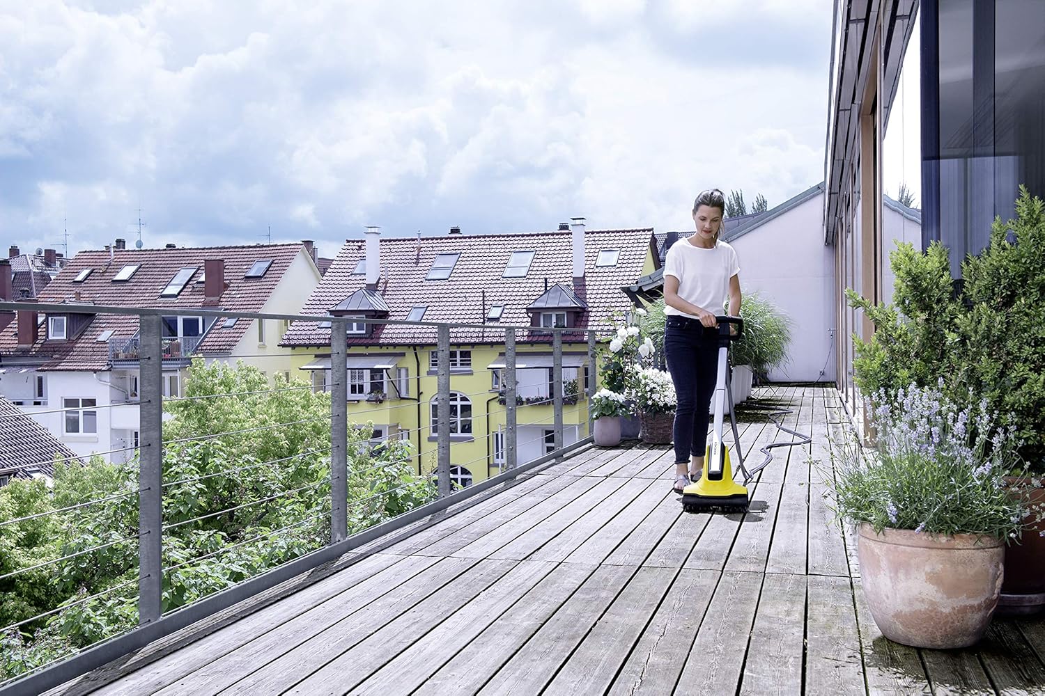 Kärcher - PCL 4 série - nettoyage bois en profondeur - jaune/noir - PCL 4