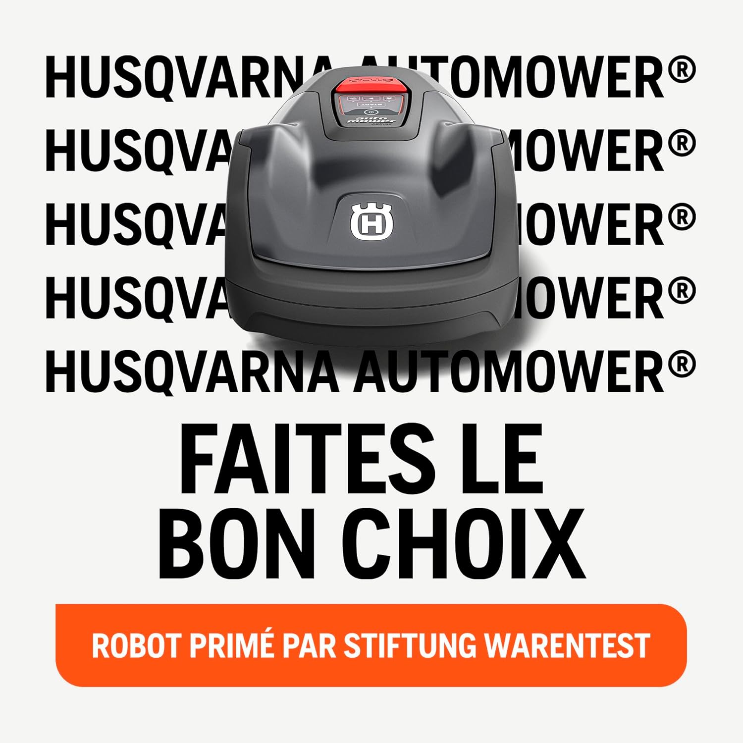 Husqvarna - Automower Aspire R4 - 400 m² - robot connecté Wi-Fi, Bluetooth, commande vocale