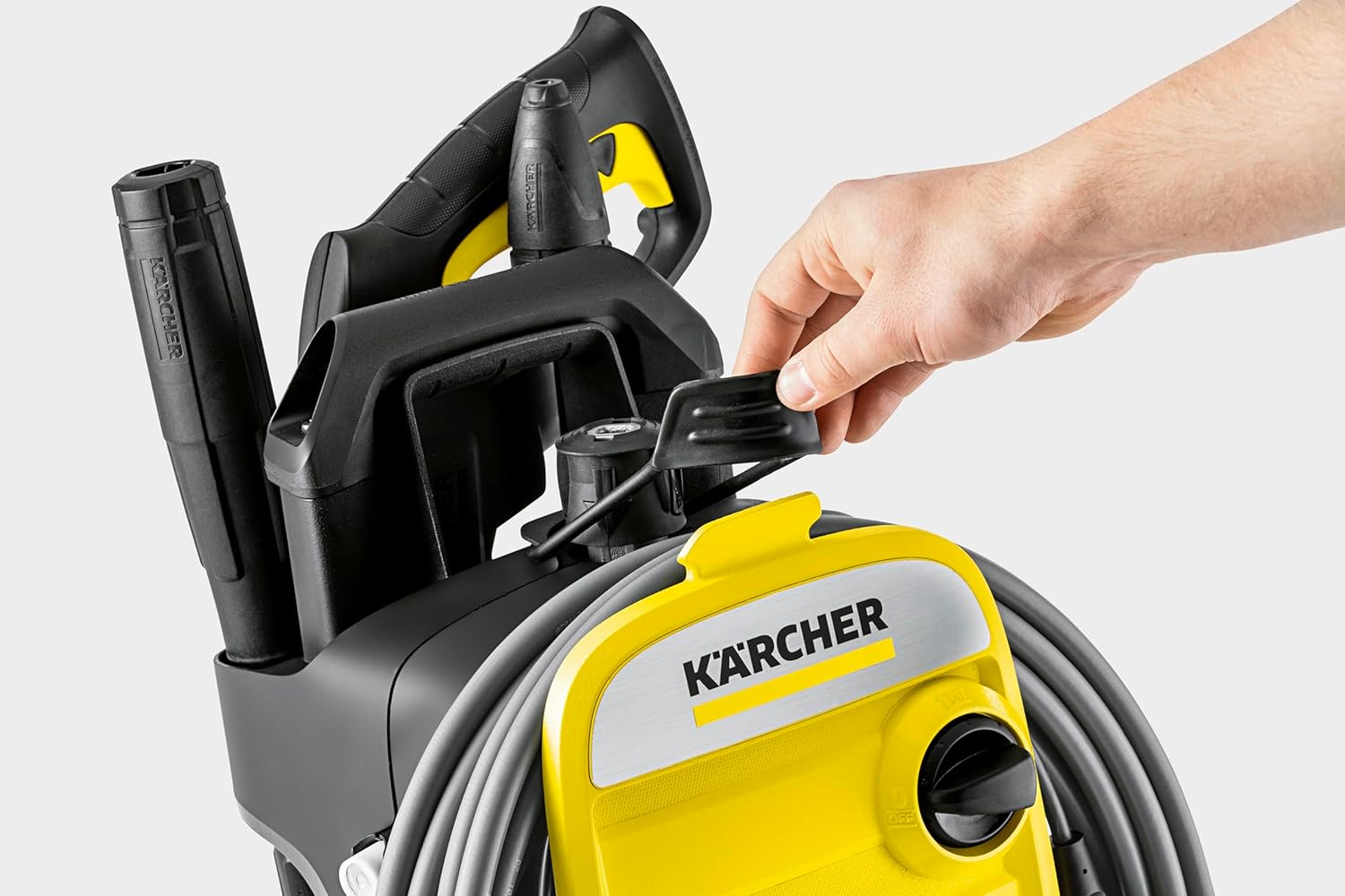 Kärcher - K 5 Compact - 12 kg - 145 bar, 500 l/h, 40 m²/h, filtre à eau