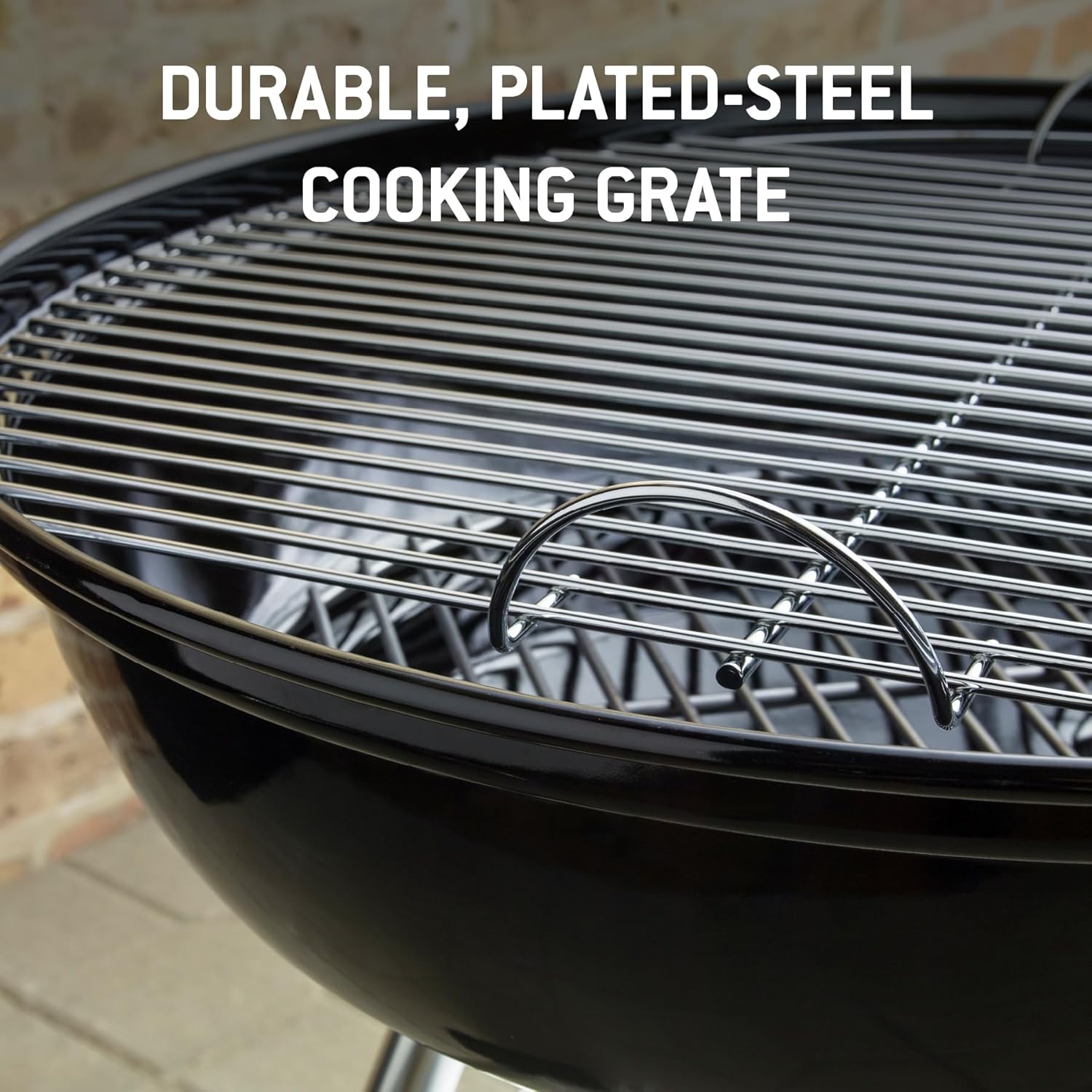 Weber - Compact Kettle 2026 - 57 cm - barbecue charbon, grille 3 niveaux