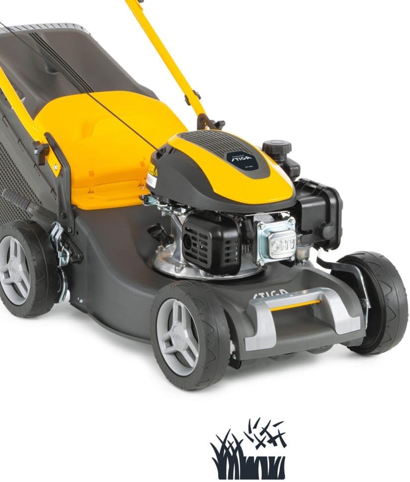 STIGA - Collector 43 - 41 cm - Tondeuse thermique, 60 L, 123 cm3, 6 positions