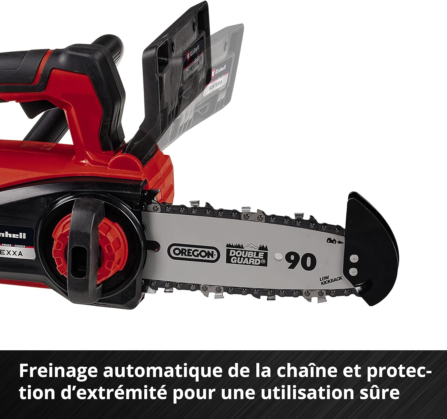 Einhell Professional Elagueuse sans fil FORTEXXA 18/20 TH Solo - Power X-Change (18V, moteur sans charbon, régime max 3 800 tr/min max) Livré sans Batterie ni Chargeur