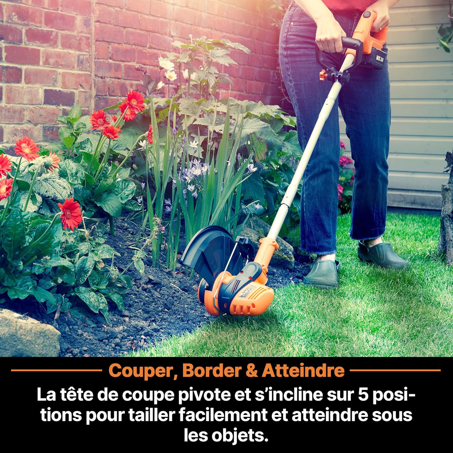 Lawnmaster - OcuMow 16 série - 250m² - tondeuse robot, obstacle, 2 batteries - VBRM16 Combo