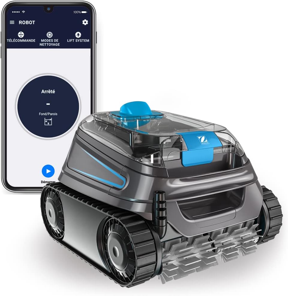 Zodiac - Robot électrique série IQ 12x6m, fond/parois, télécommande, CNX40IQ