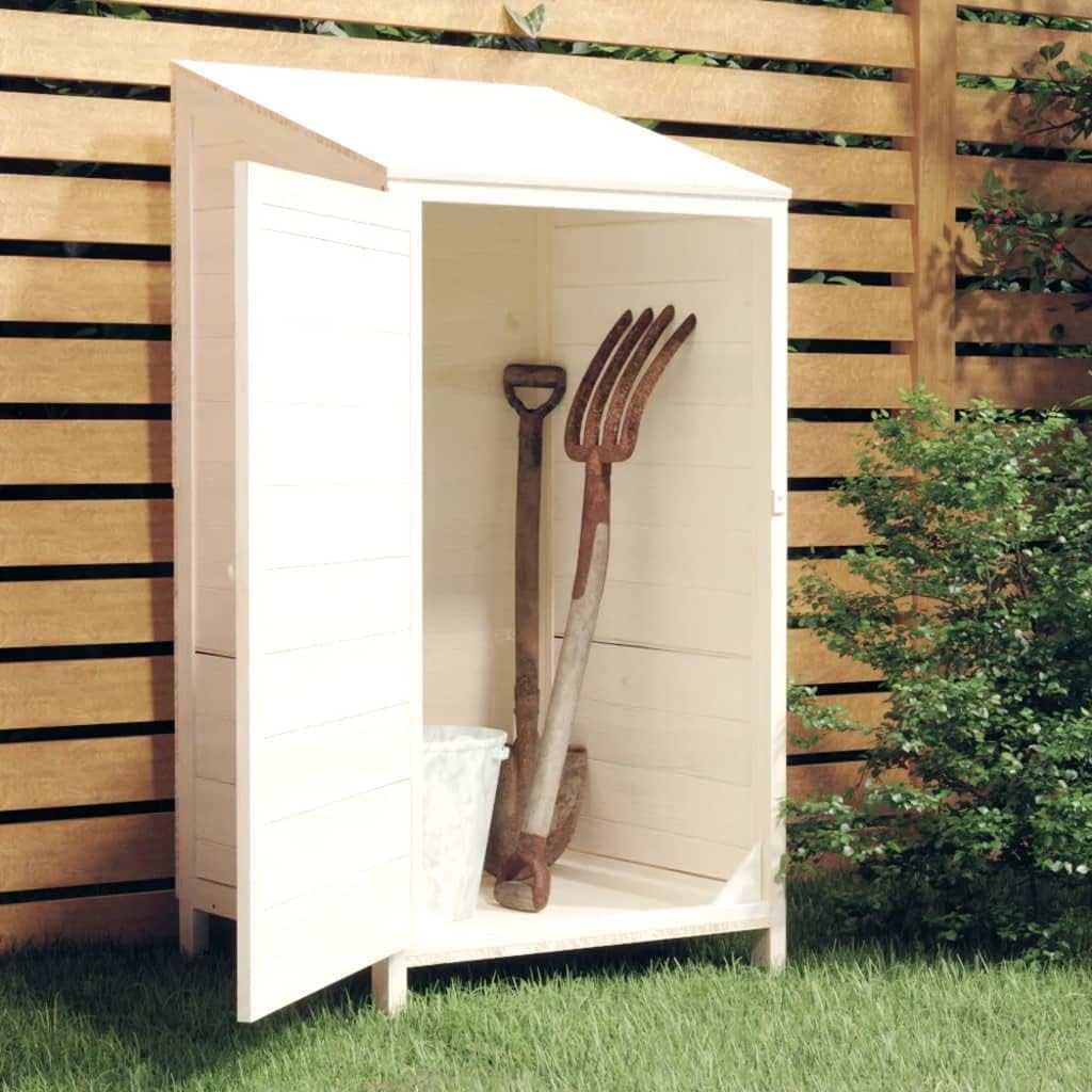 vidaXL - Remise de jardin 55x52x112 cm bois sapin extérieur solide