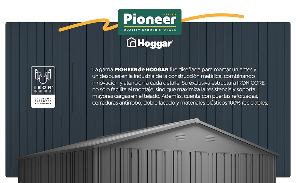 Niche métallique Pioneer