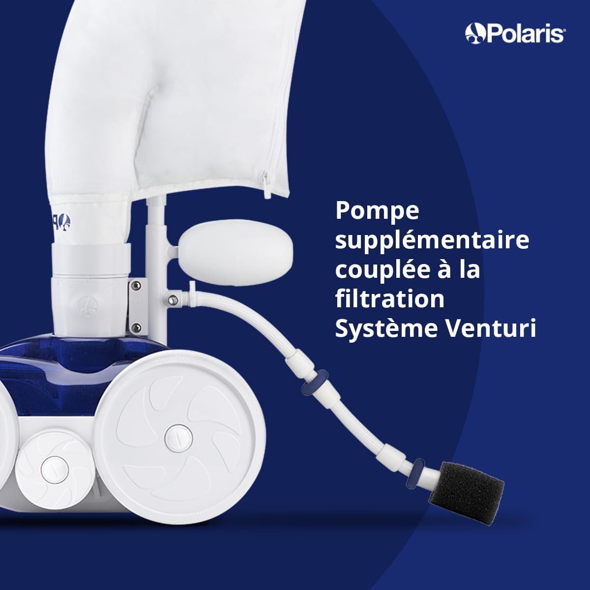 Polaris - 280 Série Pression - Robot Piscine - Débris, Facile, 2 ans