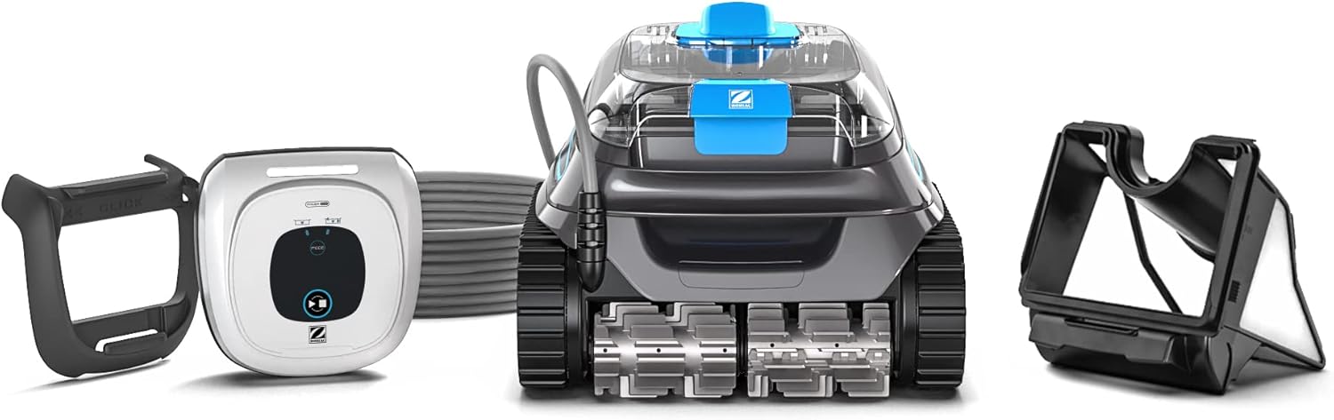 Zodiac - CNX 20 - piscine 10x5m - fond, parois, ligne, câble 15m, filtration fine - CNX20