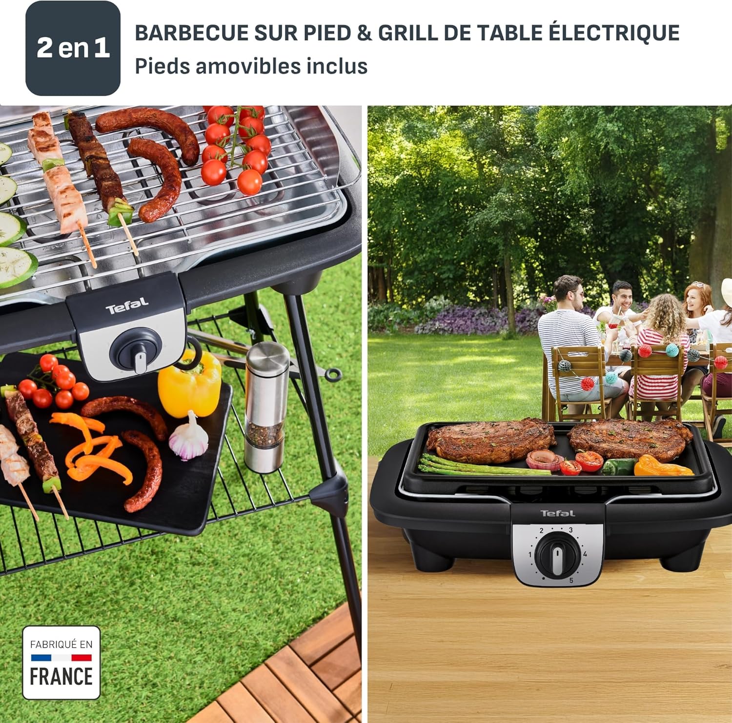 Tefal - EasyGrill XXL - surface XL, inox, 2500W, 5 temp. - BG921812
