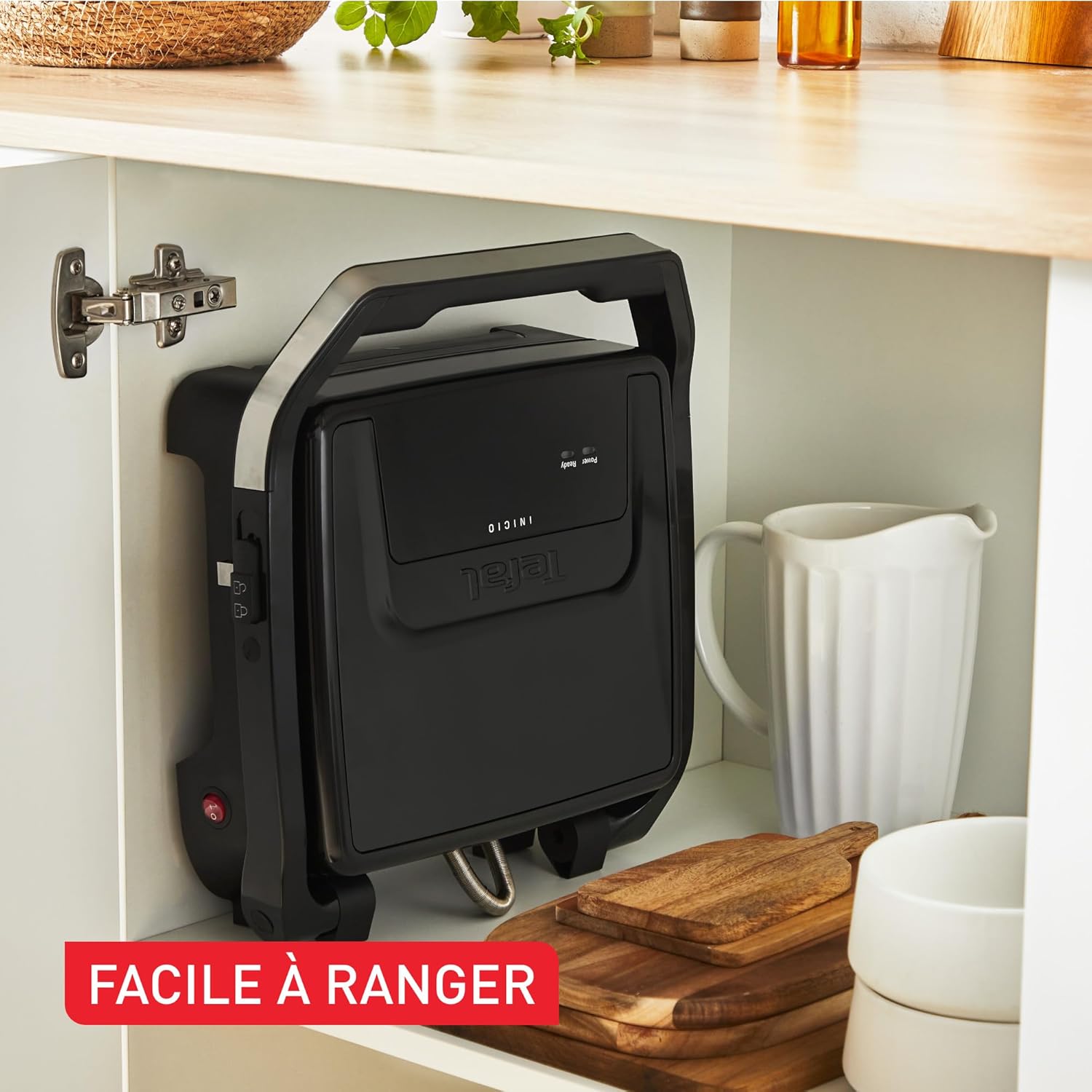 Tefal - Inicio (GC271810) - grande plaque, 2000W, chauffe rapide