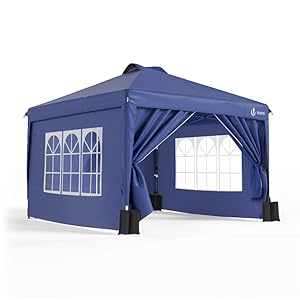 gazebo pop up blue