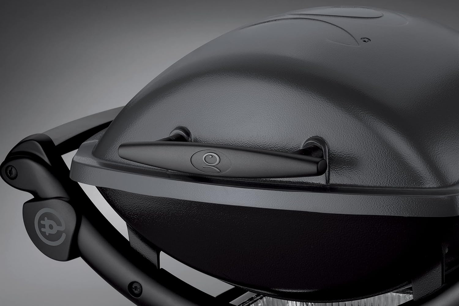 Weber - Q Barbecue Kettle - 1400 - noir/gris, rectangulaire, aluminium