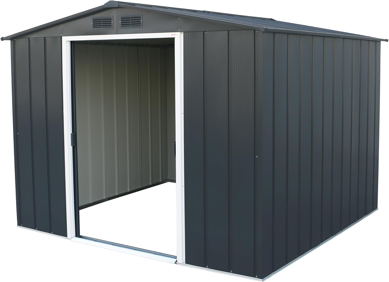Duramax - ECO 8x8 - 5,89 m² - abri métal, toit renforcé, anthracite