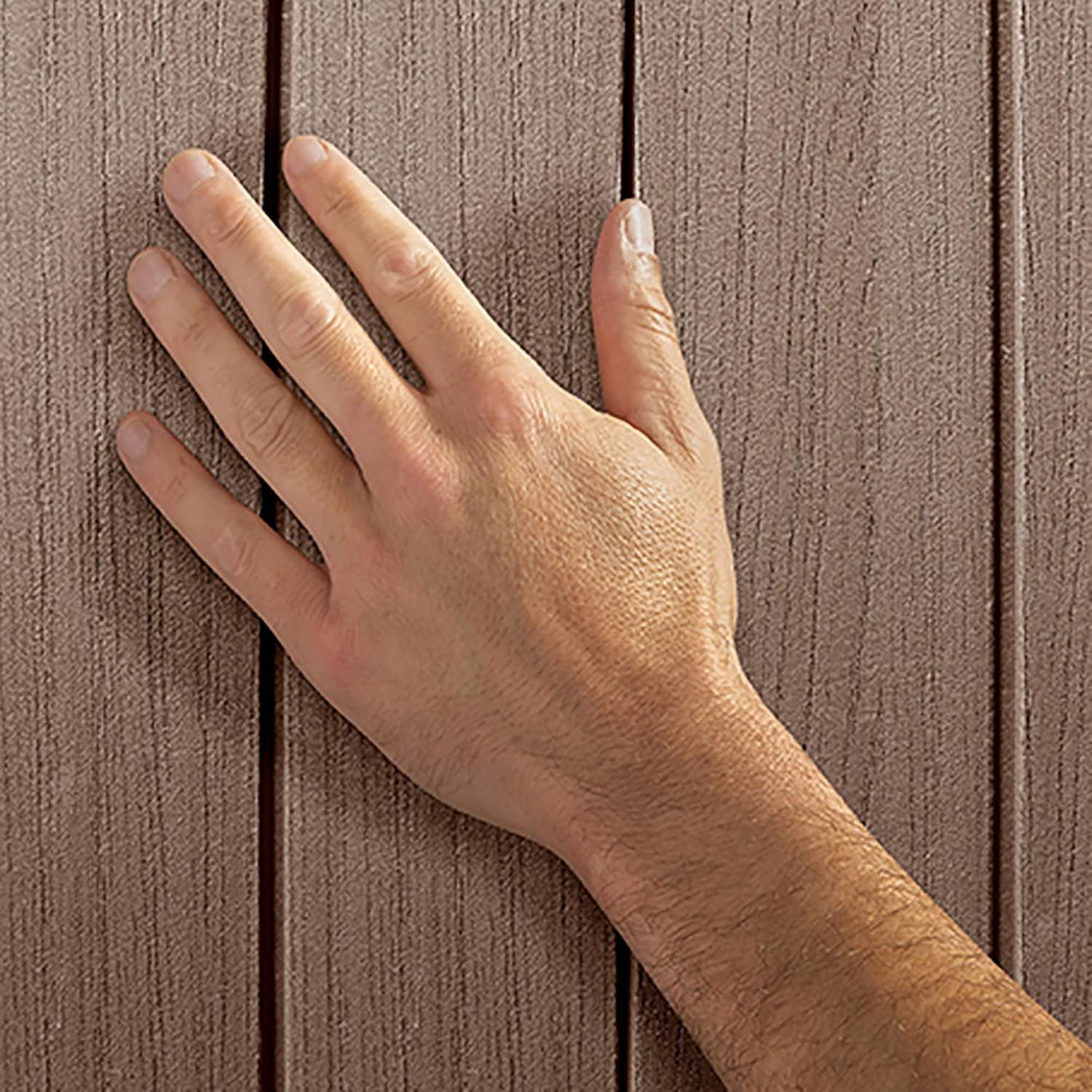 Keter - Darwin 68 - 4,5m² - abri de jardin résine marron