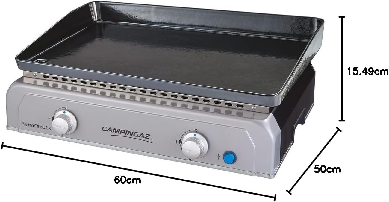 Campingaz - Othello 2 X - 2 brûleurs acier, 6kW, Blue Flame