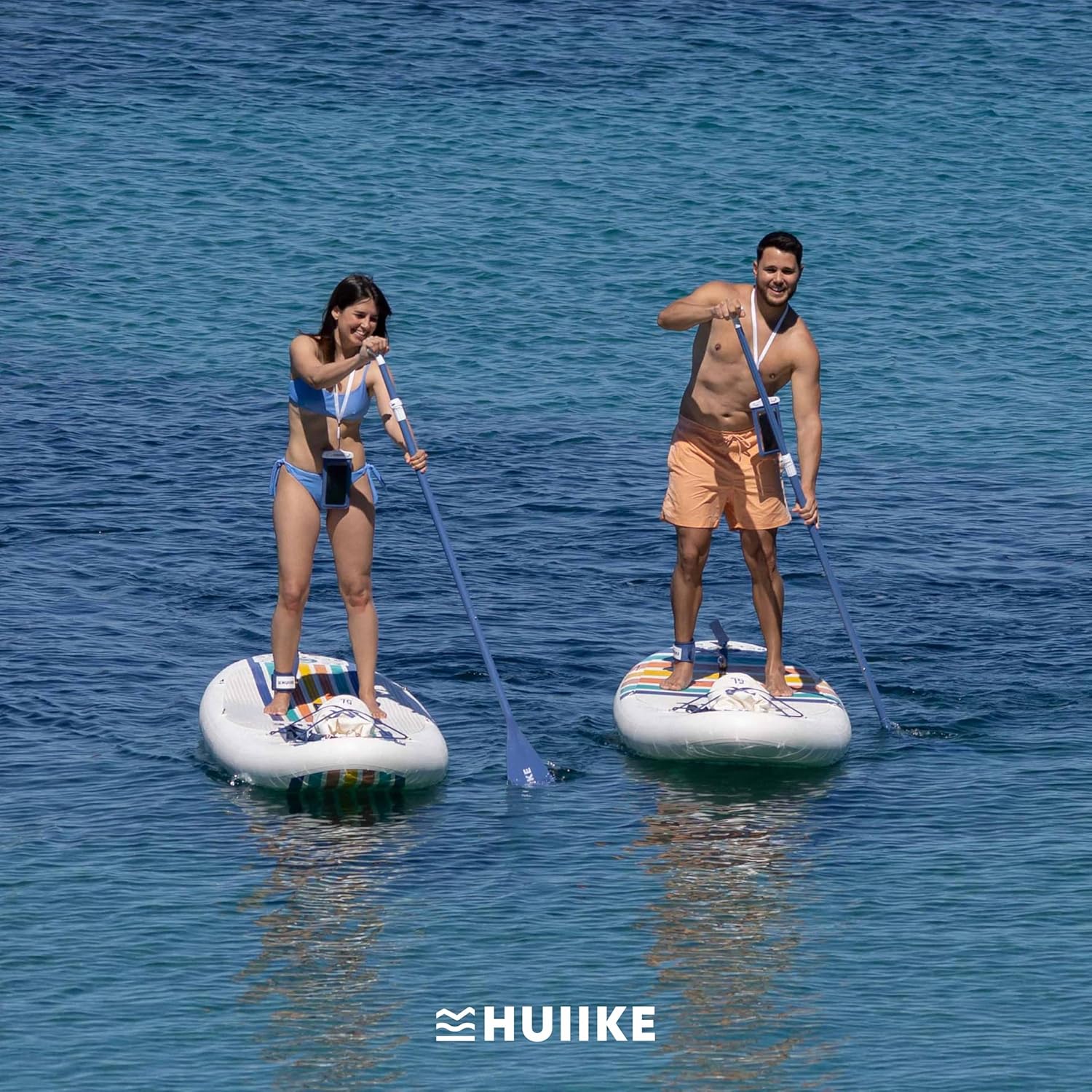 HUIIKE - Paddle gonflable adulte - 305x84x15cm - grande stabilité, accessoires inclus