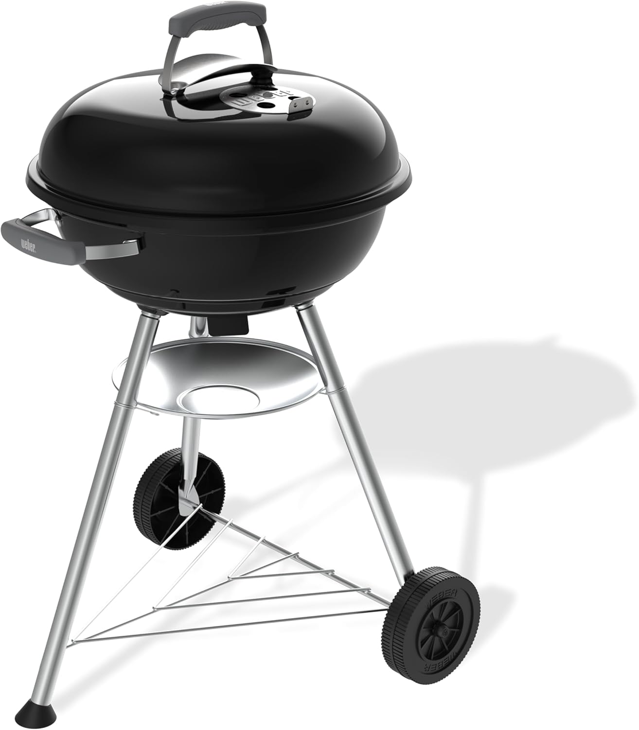 Weber - Compact Kettle 2026 - 47 cm - barbecue charbon, grille 3 niveaux