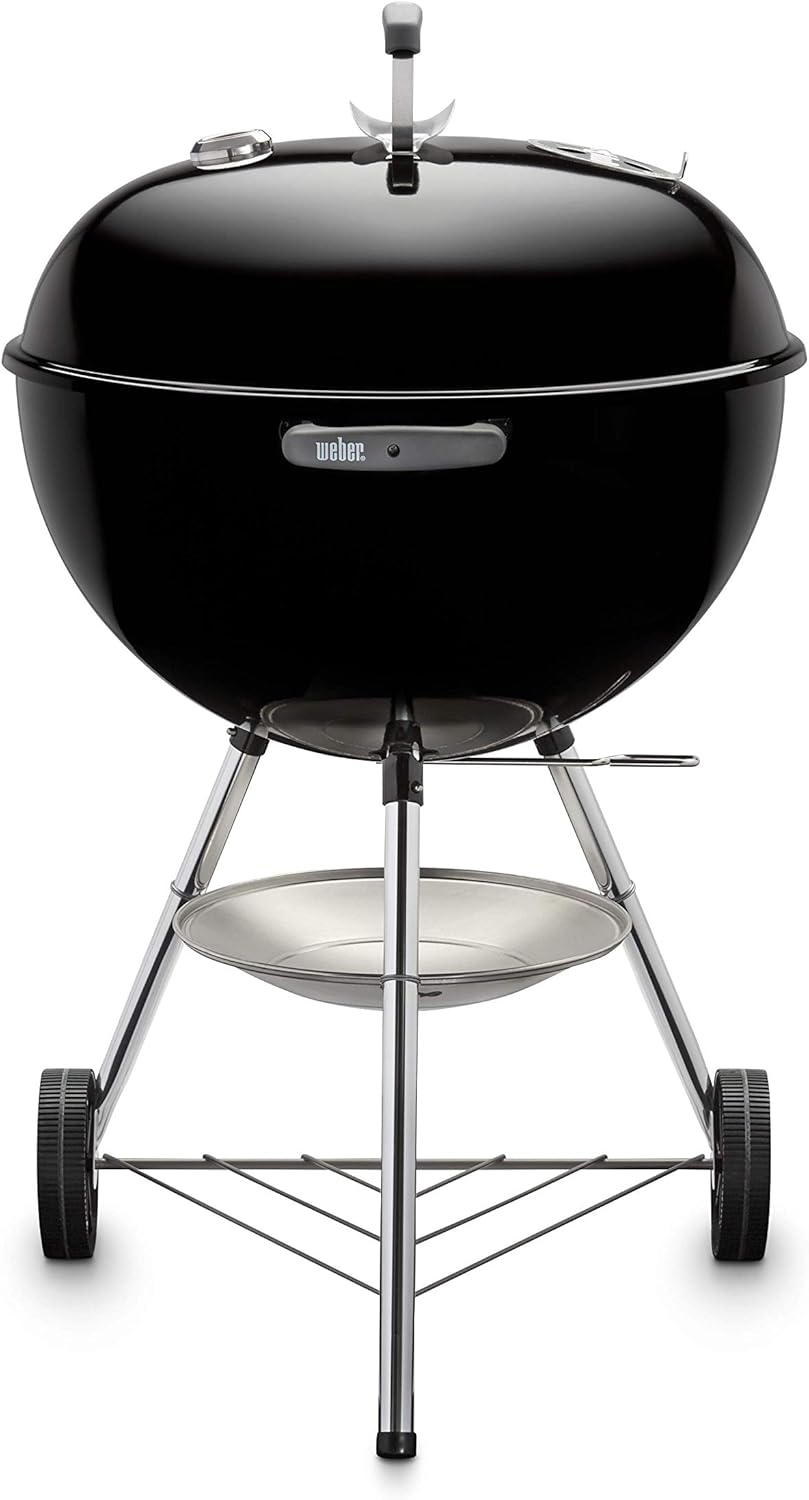 Weber - Classic Kettle - 57 cm - acier émaillé, One-Touch, thermomètre
