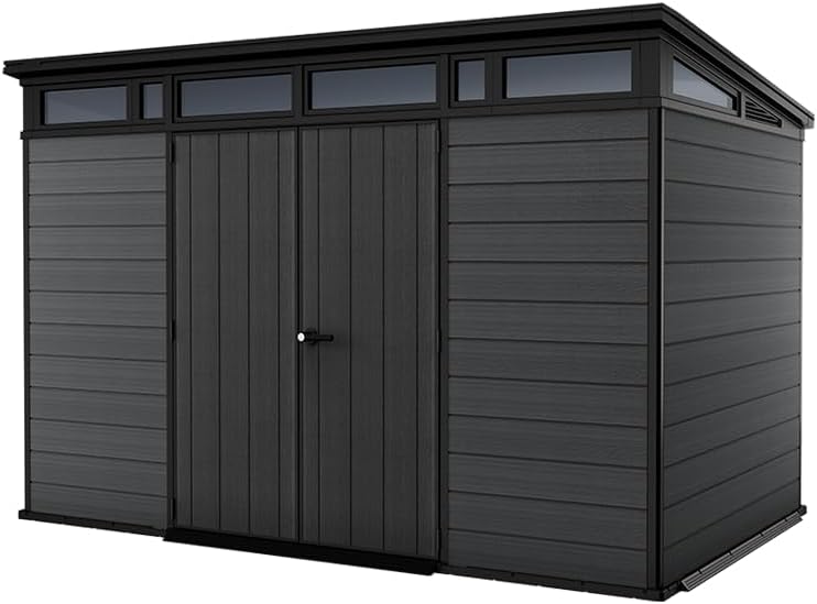 KETER - Abri de jardin Cortina - 7,15 m² - structure résistante