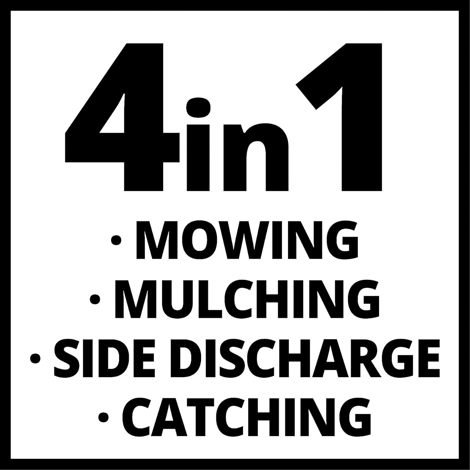 Einhell - Tondeuse thermique série HW - 51 cm - Pour surfaces jusqu'à 1 800 m² - GC-PM 51/3 S HW