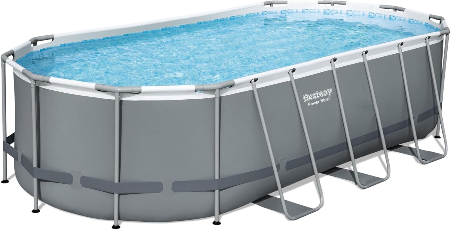 Bestway - Power Steel - 549x274x122cm - Piscine hors sol avec accessoires