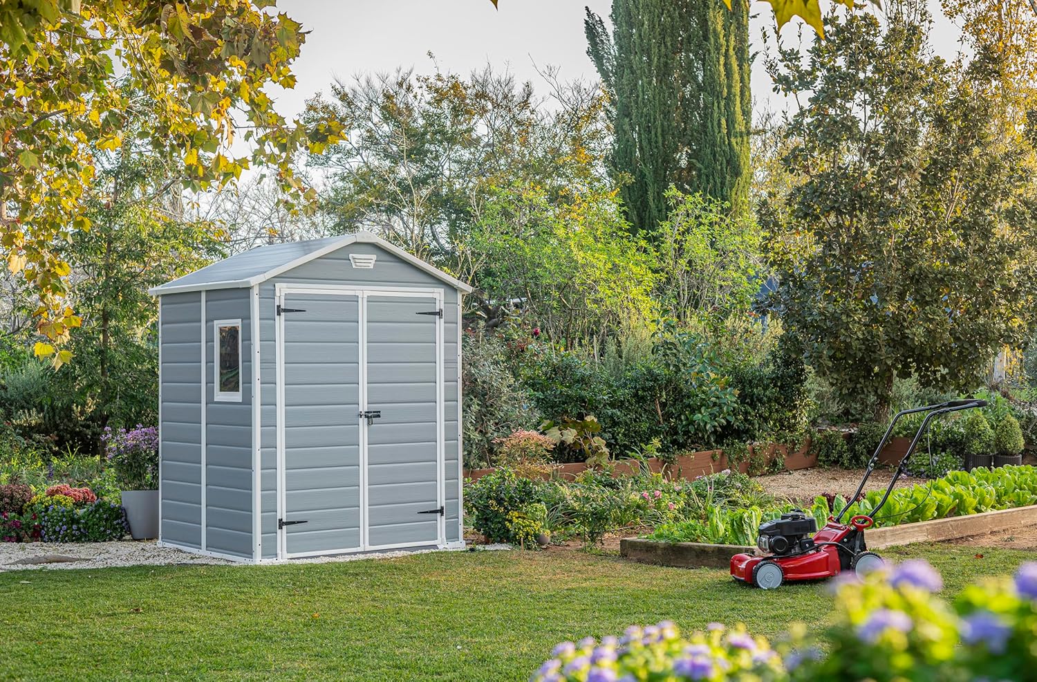 KETER Résine Abri De Jardin MANOR, Gris 65 - 2,5m2