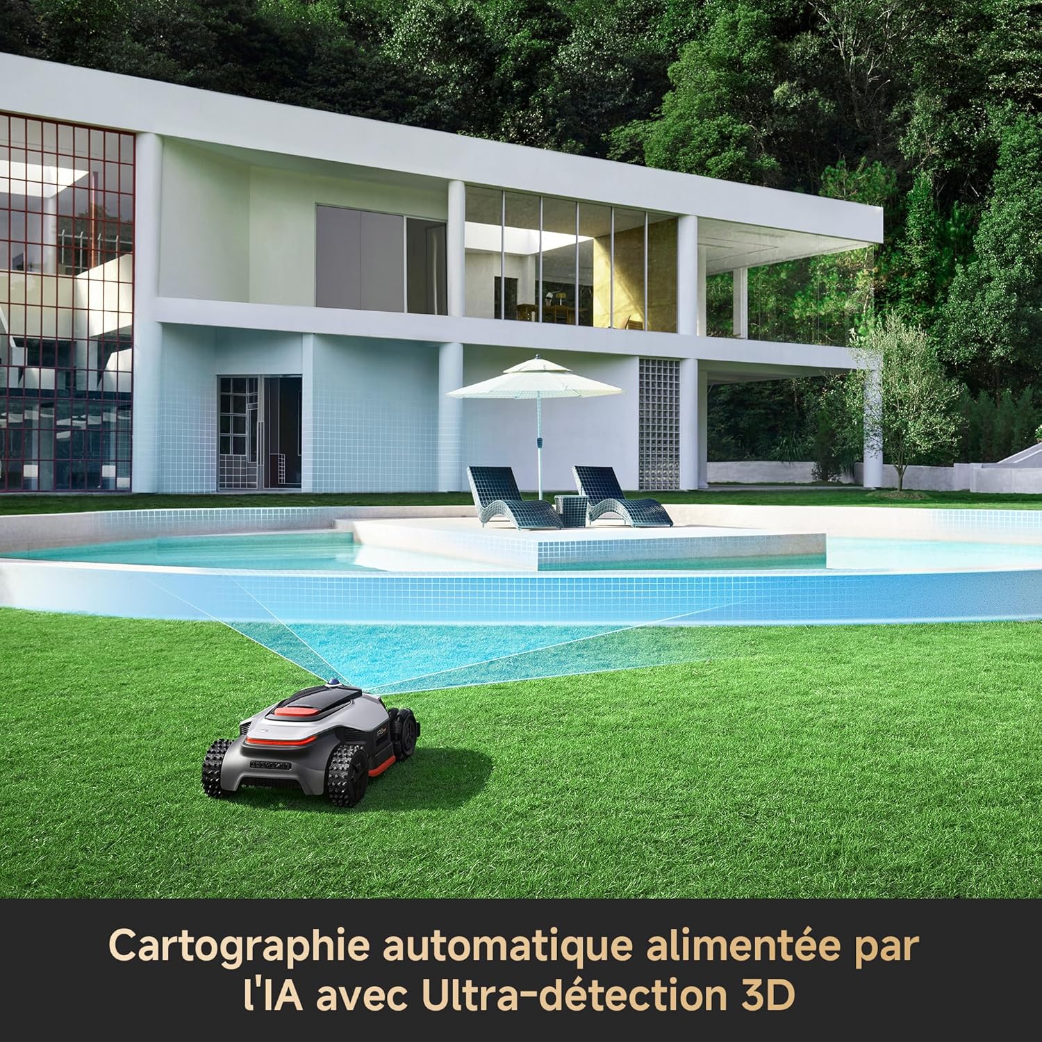 Dreame - A3 AWD Pro - 5000 m² - AWD, LiDAR 3D, IA Vision, EdgeMaster A3AWDPro5000