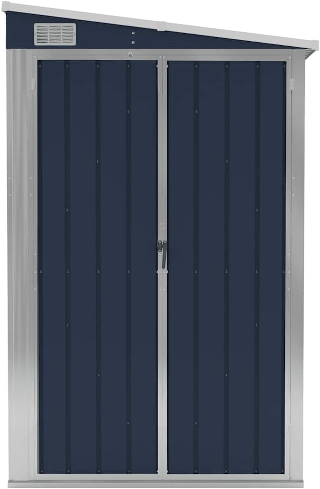 Générique Abri de Jardin Mural Anthracite 118x382x178 cm Acier,Maison & Jardin, Pelouses & Jardins, Vie en extérieur, Structures extérieures, Cabanes & abris de Jardin, Anthracite (Poids 47.9KG)