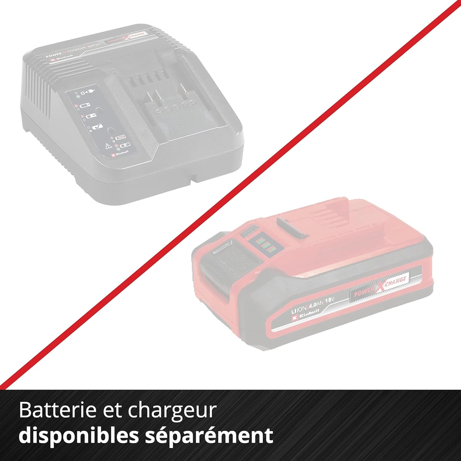 Einhell - tronçonneuse GE-LC 18/25 Li - 25 cm - sans fil, sans batterie, Power X-Change