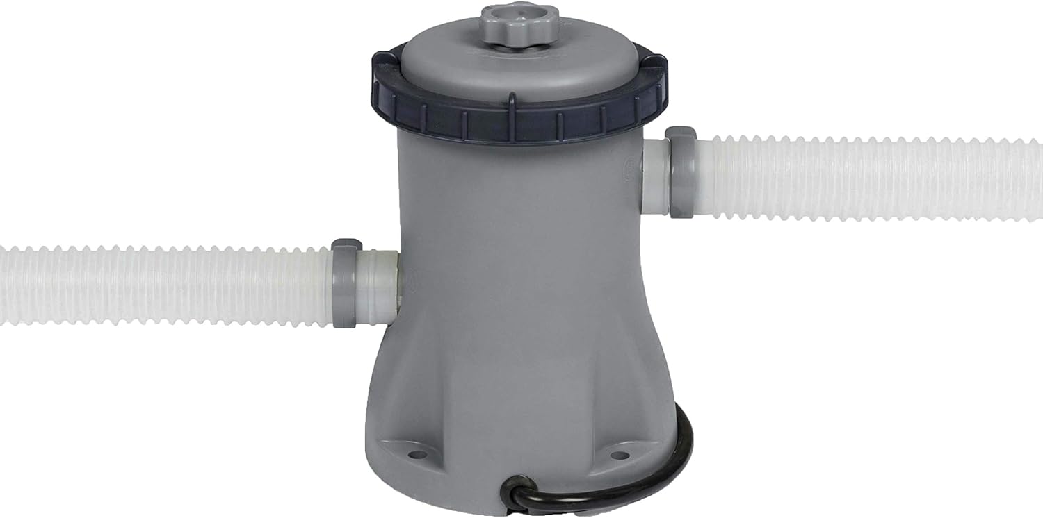 Bestway Kit de piscine Bleu 244 x 244 x 66 cm 2300 L 57268