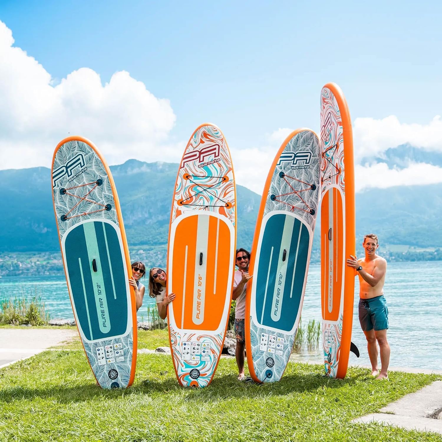 Aqua Marina Pure Air Coast 10'10 Planche de stand up paddle gonflable 330 x 82 x 15 cm