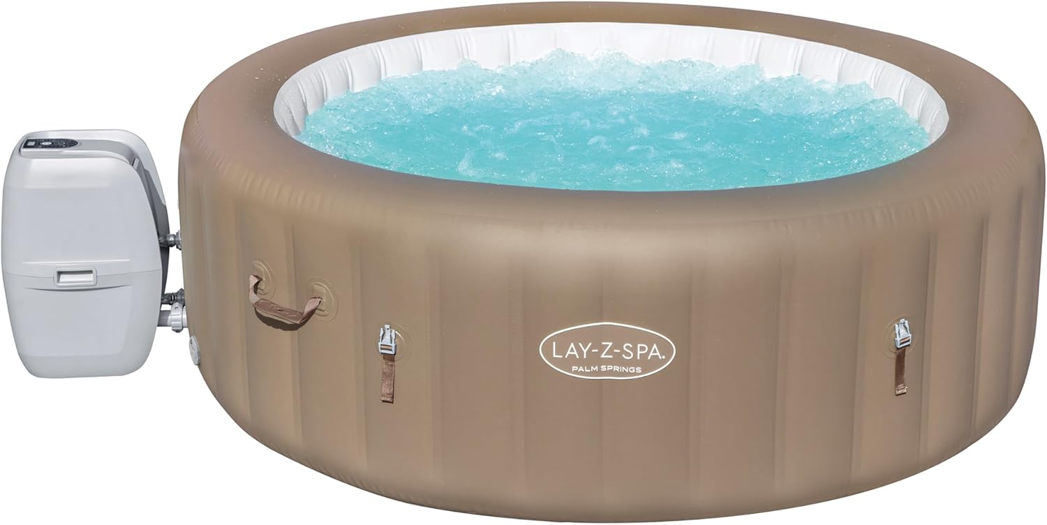 Lay-Z-Spa - Palm Springs - 196x71cm - 140 jets, 4/6 places, filtration cartouche