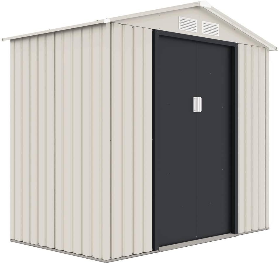 Habitat et Jardin - Nebraska - abri métal 4,07 m² - double porte