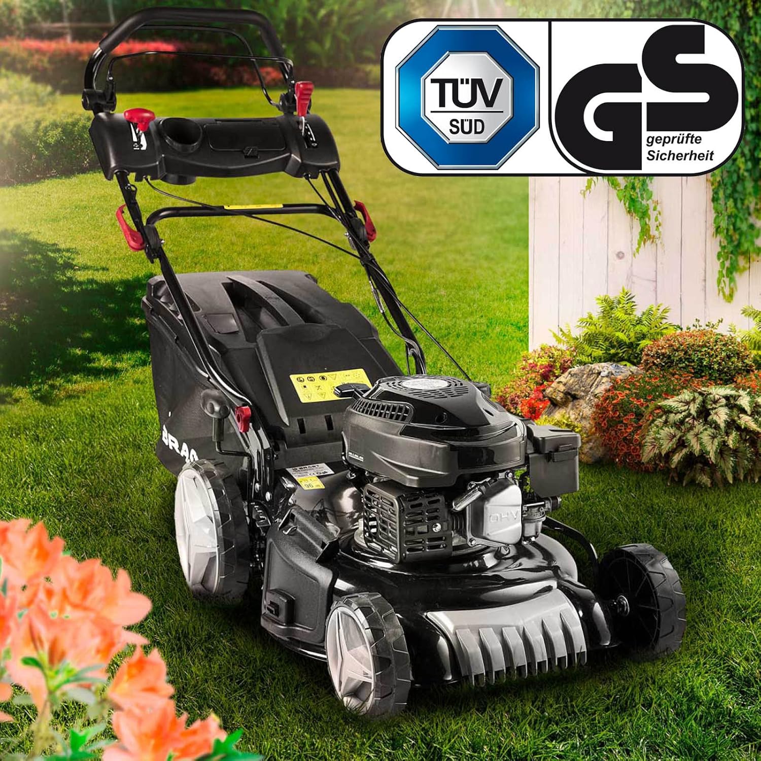BRAST - tondeuse série Speed - 46cm - 3,5kW, mulching, 4en1, moteur 170cc