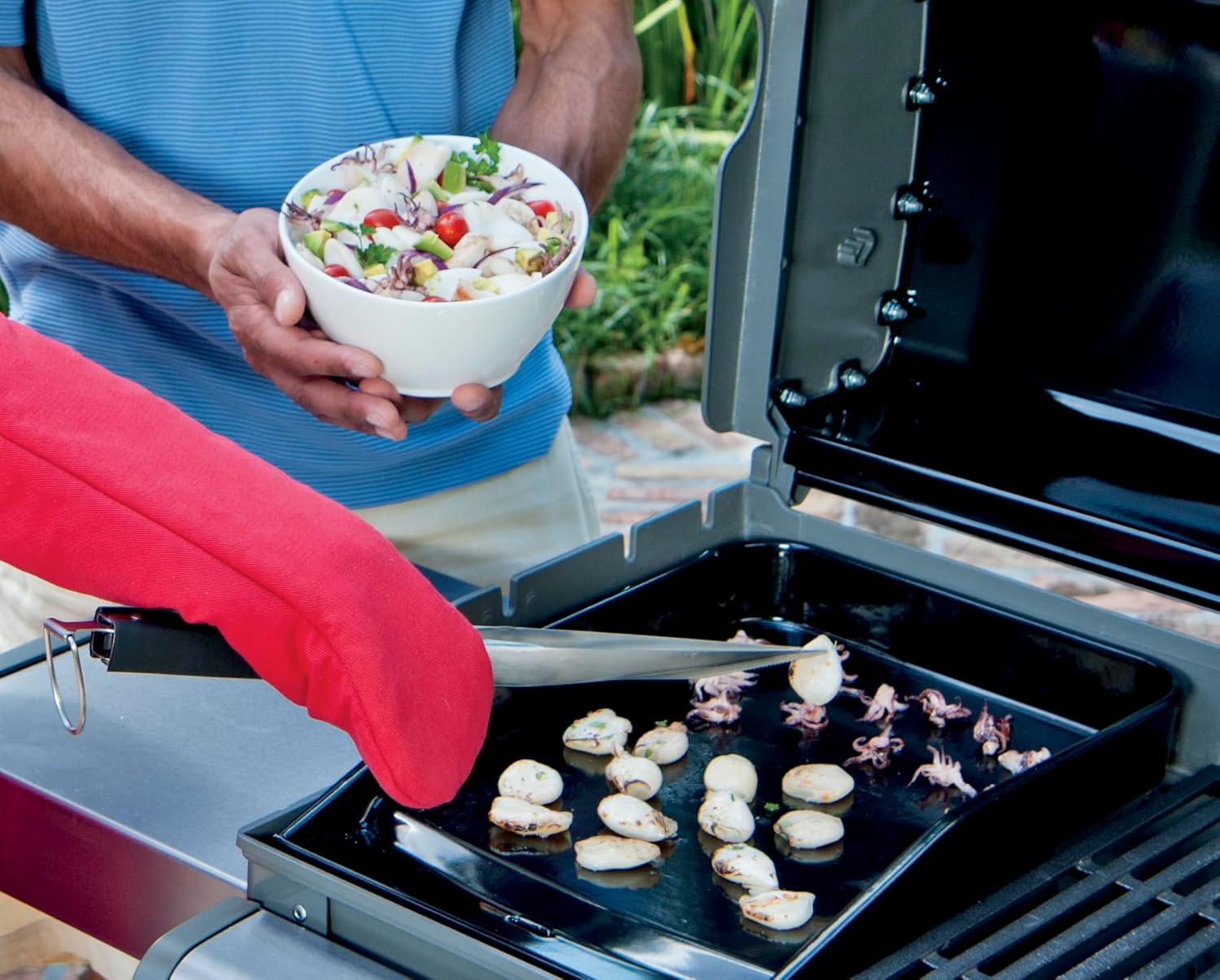Weber - Plancha Deluxe Spirit 300/SmokeFire - grande fonte, chauffe homogène - 7579