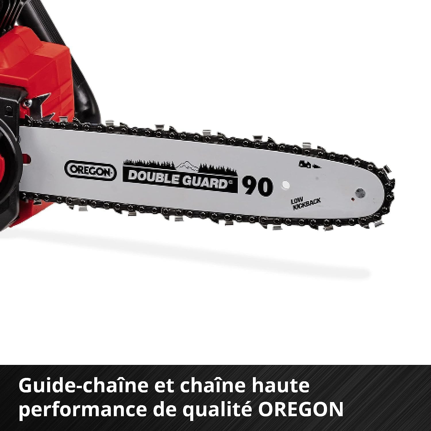 Einhell Tronçonneuse sans fil FORTEXXA 18/30 Solo - Power X-Change (18V, moteur sans charbon, guide-chaîne 30 cm, régime max 4 300 tr/min) Livré sans Batterie ni Chargeur