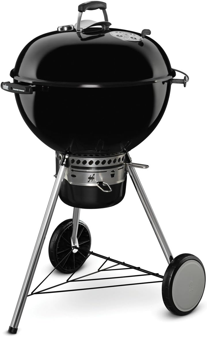 Weber - Master-Touch GBS - 57 cm - barbecue charbon, noir, grilles amovibles, 14501004