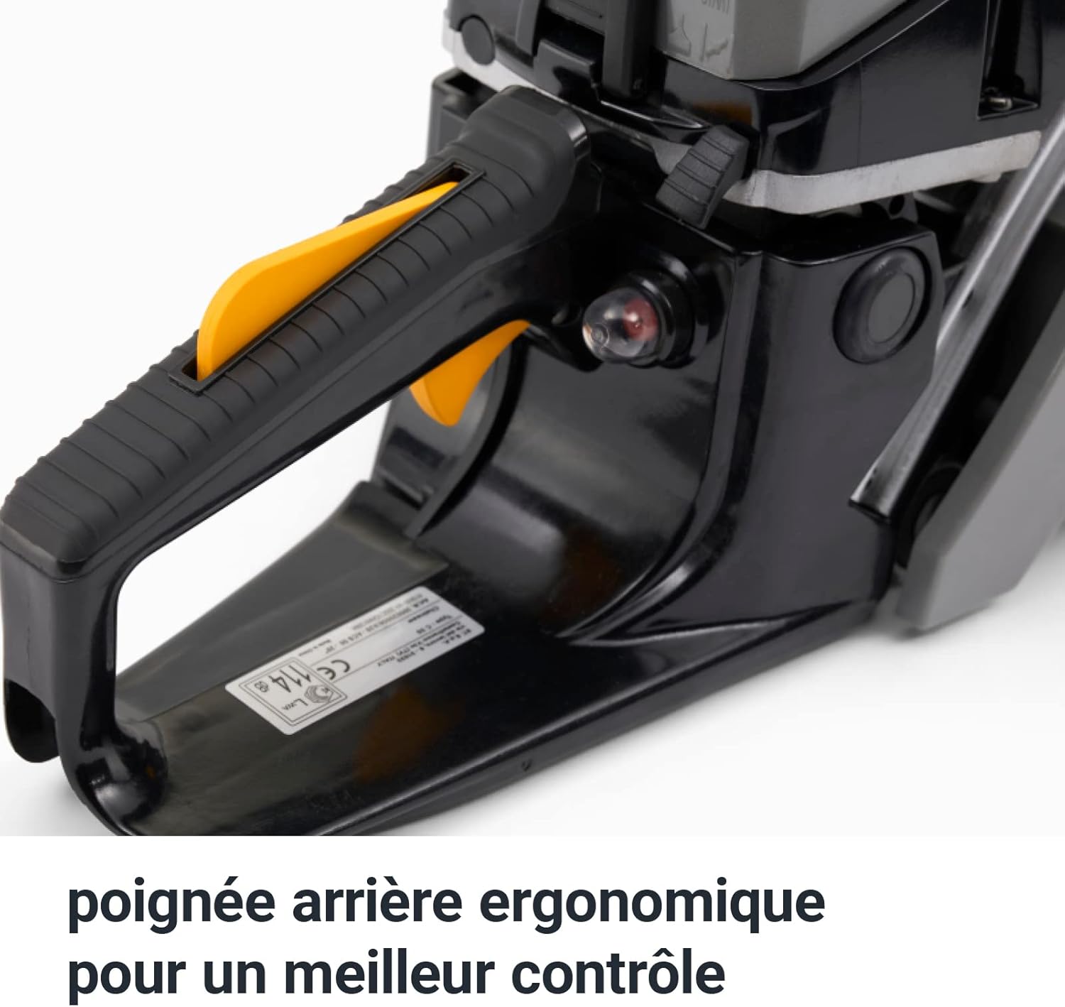 Alpina ACS 50 Tronçonneuse Thermique, 2.2 kW, 50 cm – Pompe À Huile Automatique, Système Anti-Vibration – Pour Travaux De Coupe Exigeants